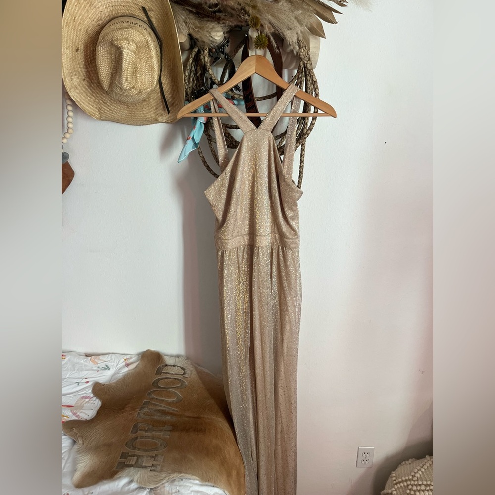 Gold Formal Dress